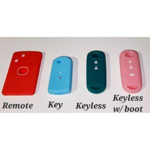 Mazda silicone key covers